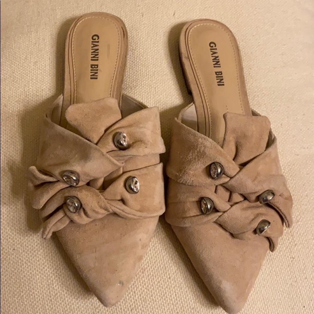 New Gianni Bini mule small mark on toe in pic